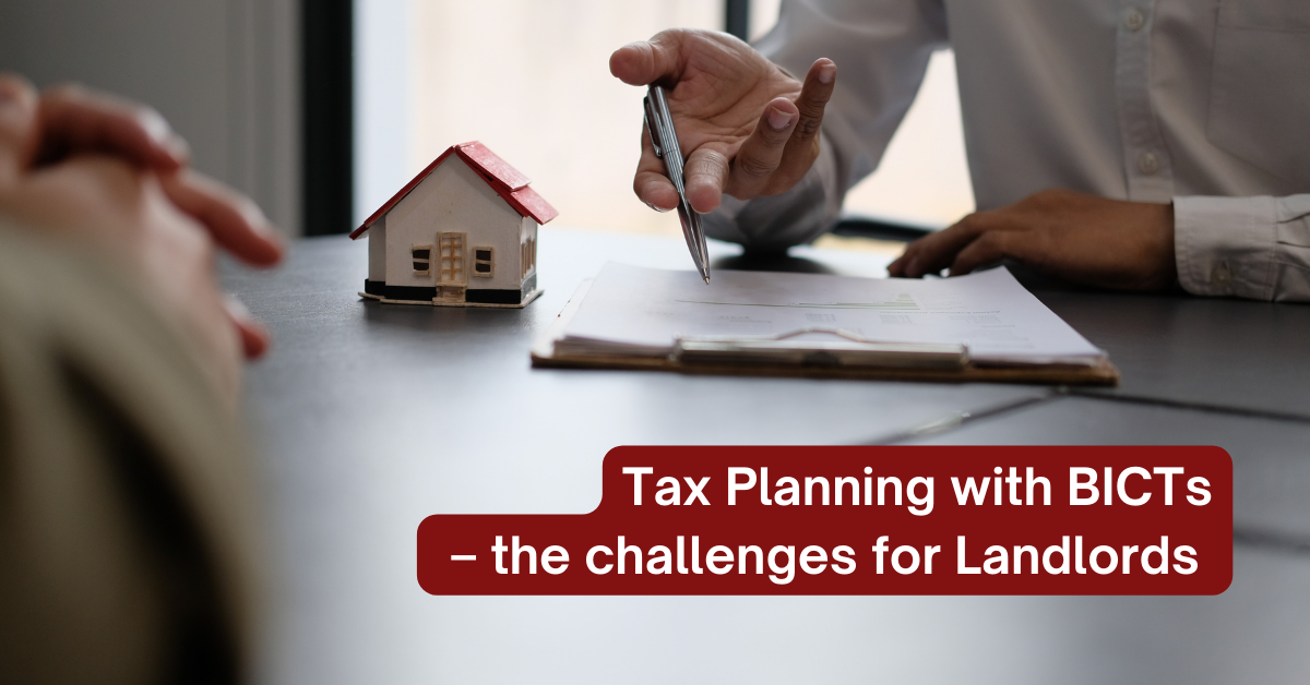 Tax Planning with Beneficial Interest Company Trusts the challenges