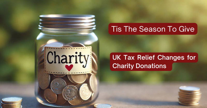 Tis the season to give... - SHIPLEYS TAX ADVISERS
